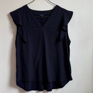 Ann Taylor Navy Blue Women's Top